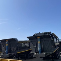 Offre Spéciale personnalisable toutes sortes semi-remorque chine prix usine nouvel état camion à benne basculante 8x4 roue motrice Weichai rapide gauche ACC
