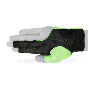 Gants de snooker unisexes en nylon à 3 doigts, durables, pour billard, gants de snooker en nylon de qualité supérieure, anti-transpiration - Product Image 3