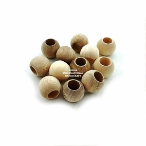 Perles en bois naturel vendues par paquet de 200 pièces Forme de perles en bois de couleur personnalisée en forme et taille Livraison rapide depuis l'Inde - Product Image 5