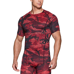 Camiseta de Compresión Refrigerante para Hombre, Transpirable, Sin Mangas, Chaleco Deportivo para Gimnasio, Camiseta de Camuflaje, Venta al por Mayor, Mejor Camiseta de Compresión OEM - Product Image 6