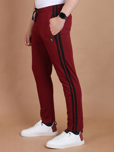Pantalones Deportivos de Algodón de Cintura Alta para Hombre, Logotipo Bordado con Letras Personalizadas, Estilo Casual, Ajustados, Estilo Urbano, Tinte Liso, Servicio OEM - Product Image 4
