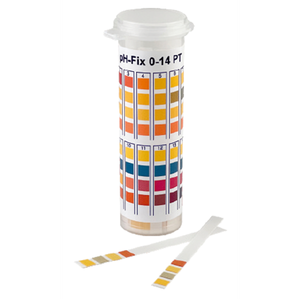 Bastoncini indicatori, non sanguinanti (confezioni da 100 pezzi) - pH 0 - 14 - Product Image 1