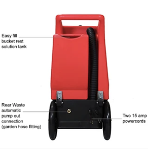 Commercial High Pressure <b>Cleaner</b> Rotovac 500 <b>Portable</b> <b>Carpet</b> Extractors - Product Image 3