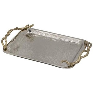 Élégant plateau à chocolat en métal pour servir des desserts lors de mariages et d'occasions spéciales avec une finition polie - Product Image 5