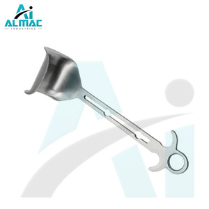 ALMAC Cirugía Abdominal Doyen Retractor en forma de mango hueco Hoja 105mm de ancho Mejora - Product Image 4