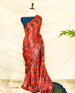 Người phụ nữ nổi tiếng mới đặc biệt bandhni Saree tinh khiết trong bộ sưu tập đòi hỏi nhiều nhất có sẵn với giá bán buôn tốt nhất