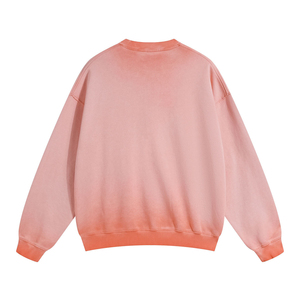 Streetwear Heavyweight Vintage 100% coton Surdimensionné Unisexe Hommes Vintage Acid Wash Sweatshirts - Product Image 3