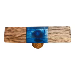 Wood & Resin Cabinet Knobs Square Direct Factory Wood Furniture for Office & Bedroom <b>Pull</b> <b>Handles</b> for Drawers & Doors - Product Image 6