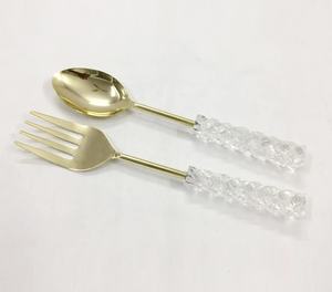 Ensemble de couverts en acier inoxydable de qualité supérieure avec poignée à l'aspect anneau et personnalisé pour la décoration de la cuisine et de la maison - Product Image 2