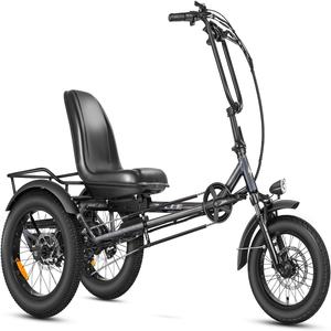 รถสามล้อไฟฟ้ารุ่นใหม่ล่าสุด ZYCLE Z500 สำหรับผู้ใหญ่, มอเตอร์ไฟฟ้าด้านหลัง 750W, แบตเตอรี่ 48V*15Ah ระยะทาง 40 ไมล์ - Product Image 1