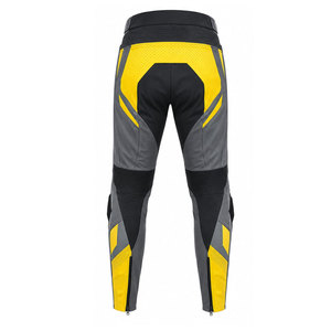 Pantalon de moto imperméable, en cuir, certifié CE, unisexe, résistant aux flammes, coupe-vent - Product Image 3
