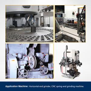 एल्यूमीनियम ऑक्साइड वसंत मूंगफली पीसने पहिया के साथ वसंत अंत पीसने व्हील वसंत पीसने व्हील - Product Image 6