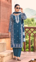 Koleksi Kurtis Wanita Premium Katun Batik Print Bordir Chandelier dan Aplikasi Renda Cepat Kering Kasual Longgar