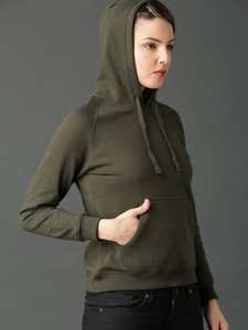 Sudadera con Capucha de Color Sólido para Hombre y Mujer, Otoño/Invierno, Forro Polar, Sudadera Holgada y Ligera, 100% Algodón Transpirable - Product Image 3