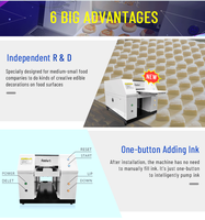 Impresora de Alimentos Comestibles Foodart, Impresora 3D para Pasteles, Máquina Digital para Imprimir Chocolate
