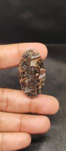 พลอยอาเกตสีน้ำตาลธรรมชาติจากตุรกีสำหรับทำเครื่องประดับ |   หินอาเกตขัดเงาขายส่ง - Product Image 4