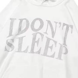 Lightweight Breathable Men <b>Rhinestones</b> <b>Hoodies</b> Custom Design Made Basics <b>Rhinestones</b> <b>Hoodies</b> - Product Image 2