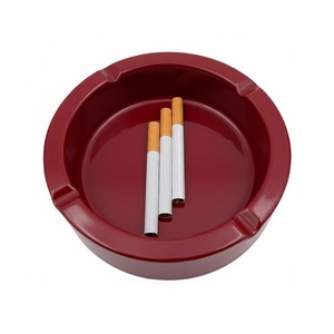 Cenicero Vintage Hecho a Mano de Latón Macizo con Grabado Floral y Geométrico Redondo, Decoración del Hogar India, Adorno de Mesa, Precio Razonable - Product Image 3