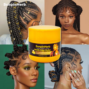 4oz Braiding <b>Hair</b> Gel US Warehouse Extra Hold for <b>Locks</b> Twists Cornrows No Flakes Long Lasting Hold - Product Image 1