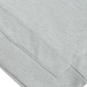 Vente en gros de pulls à capuche décontractés gris chiné pour hommes et de sweats-shirts 100% coton, conception de sweats à capuche pour hommes à bas prix - Product Image 5