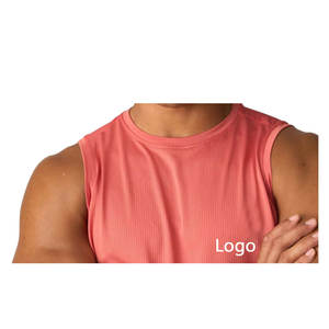 Camisetas de Gimnasio de Talla Grande de Alta Calidad, Tejidas en Color Sólido, Personalizadas, Acanaladas, Transpirables, Ecológicas y Elásticas - Product Image 5