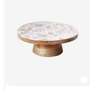 Vente en gros Fabrication Meilleure vente magnifique porte-gâteau décoratif en nacre fabriqué à la main fabriqué au Vietnam - Product Image 6