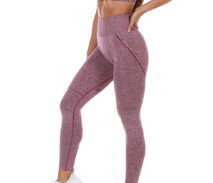 Leggings de gymnastique de yoga de qualité supérieure Legging sans couture à séchage rapide de croupe de pêche de taille haute de haute qualité pour les femmes - Product Image 2