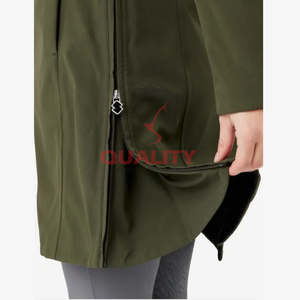 Abrigo largo de equitación Ecuestre para mujer de primera calidad 2025 impermeable transpirable elegante chaqueta de entrenamiento a bajo precio - Product Image 6