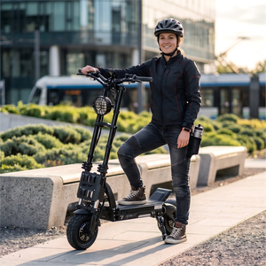 <span class=keywords><strong>GSPACE</strong></span> MARS GTR Scooter Eléctrico de Largo Alcance 173 km, 72V45Ah, Motor Dual, Todoterreno, para Adultos, con Freno Hidráulico - Product Image 1