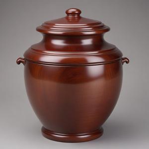 Urne souvenir en bois de luxe fabriquée à la main pour les cendres Fourniture en vrac de boîte commémorative de crémation Prix raisonnable - Product Image 3