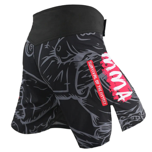 Nuevos pantalones cortos MMA en blanco con sublimación para hombres y mujeres, pantalones cortos de lucha personalizados al por mayor, pantalones cortos de boxeo - Product Image 3