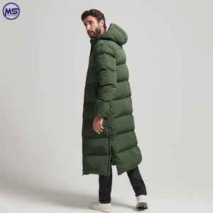 Veste longue en Polyester pour homme, vêtement d'hiver, personnalisé, Design OEM, imperméable - Product Image 3