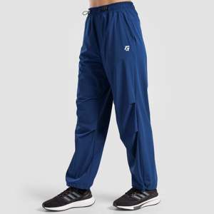Women's Micro Swag Bottoms Teal Colored Breathable Silk Pants Elastic Waist <b>Harem</b> Style Wide-Leg Loose Fit for Autumn Season - Product Image 3