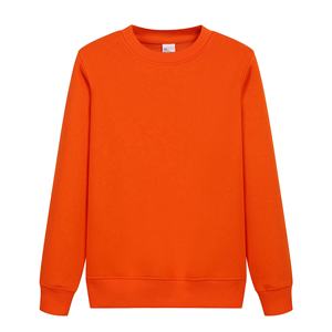 Sweat-shirt oversize à col rond pour femme en coton 100% personnalisé 2026, uni et teint - Product Image 4