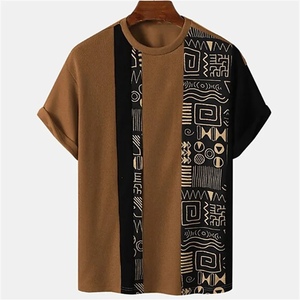 เสื้อยืดลายวินเทจสำหรับผู้ชายใหม่เสื้อยืดแขนสั้นสำหรับฤดูร้อนเสื้อยืดแฟชั่นลำลองเสื้อยืดออกแบบได้ตามต้องการ - Product Image 1