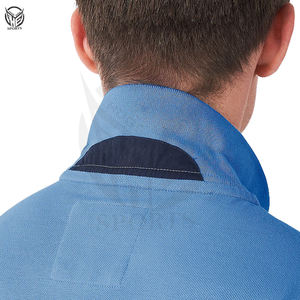 100% PK-coton tissu personnalisé hommes pour polos tricoté motif solide dans différents modèles et couleurs - Product Image 3