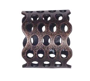 Anneau de serviette rond en métal pour mariage, hôtel, table à manger, porte-serviettes décoratif, anneau de serviette décoratif de table - Product Image 4