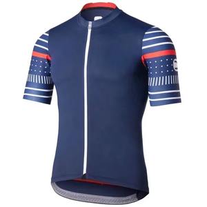 2025 nuevo diseño personalizado uniforme de Ciclismo de manga corta Camisetas de Ciclismo de carreras de verano secado rápido transpirable hombres ropa de bicicleta de carretera - Product Image 6