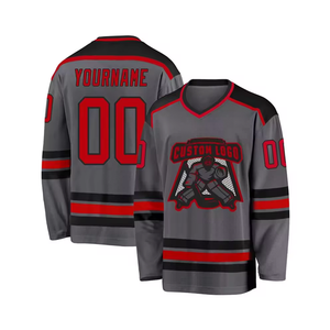 Camiseta de hockey sobre hielo de diseño personalizado de alta calidad, camisetas de hockey sobre hielo, ropa de hockey, uniforme de hockey sublimado personalizado, venta a granel - Product Image 6