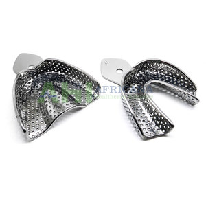 Hot Sale <span class=keywords><strong>Pakistan</strong></span> Fabricage Handleiding Van Hoge Kwaliteit Ce Gecertificeerde Ergonomische Grip Tandheelkundige Chirurgische Instrumenten Afdruk Trays - Product Image 1