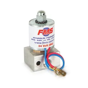 Válvula Amortiguadora Hidráulica Dirigida por Solenoide con Válvula de Control Direccional Eléctrica de Bobina - Product Image 1
