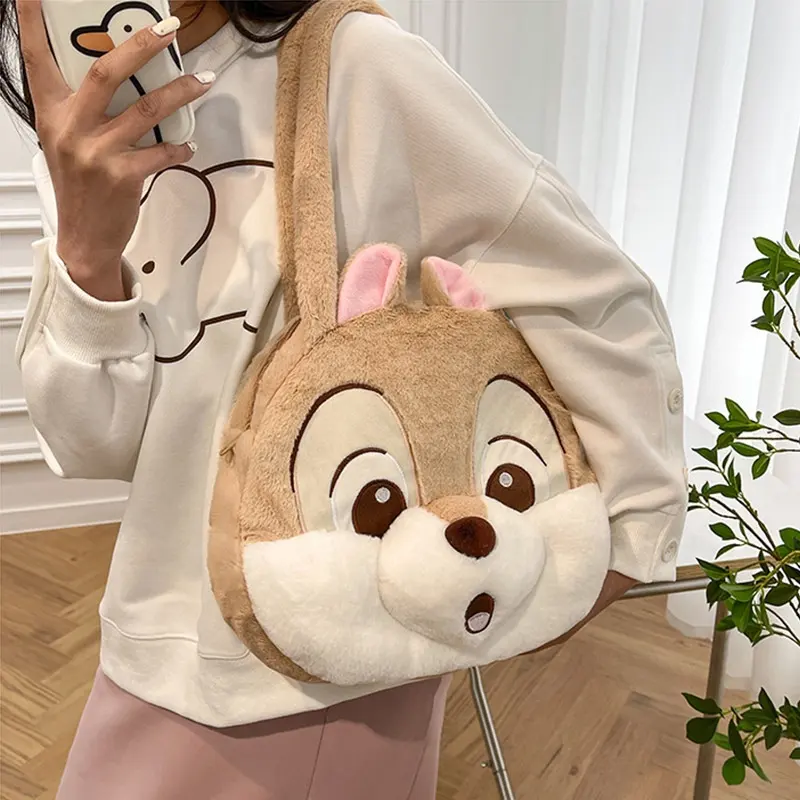 DL3900 Kawaii Ice Age Village peluche borsa scoiattolo zaino farcito Anime borsa Cartoon peluche zaini per ragazza regalo