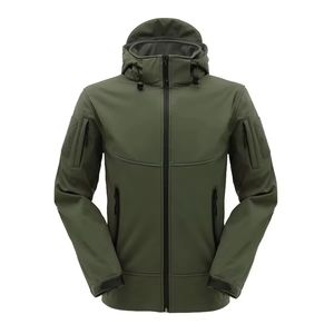 Chaquetas de Invierno de Tejido Softshell para Hombre, Ligeras, con Estampado a Cuadros, Colores Personalizables, Comodidad y Protección, para Escalada y Actividades al Aire Libre - Product Image 1
