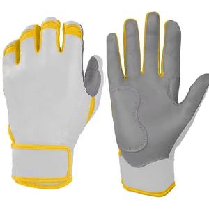 Guantes de Béisbol Profesionales de Cuero de Alta Calidad - Cierre de Hebilla Resistente, Colores y Tallas Personalizables - Product Image 1