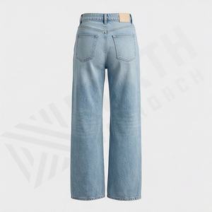 Custom Size Brand New Custom Made Good Manufacturer Create Your Idea Design Popular Own <b>Women</b> <b>Jeans</b> Premium Trendy Fashion Wear - Product Image 2