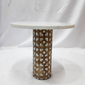 Aluminum Metal Round Shape Gold Finished 1 Tier <b>Cake</b> Stand Classic Style Luxury Handmade Hot Selling Top Quality - Product Image 5
