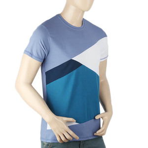T-shirts unisexes personnalisés de super qualité, col rond coupe ajustée avec coton peigné et fibre de bambou pour hommes - Product Image 5