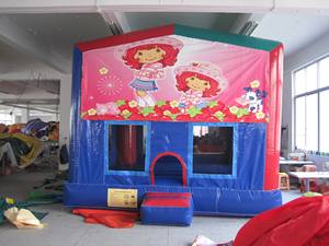 Château gonflable en PVC à thème pour les enfants, sauts et amusement - Utilisation commerciale en extérieur - Product Image 2