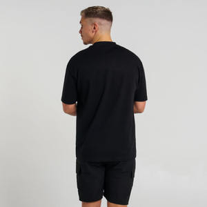 T-shirt en coton à manches courtes et col en O pour hommes couleur unie Simple Offre Spéciale décontracté ample hauts pullover pour hommes T-shirt de haute qualité pour hommes - Product Image 3