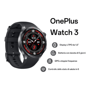 สมาร์ทวอทช์ OnePlus Titanium Health รุ่นที่ 3 หน้าจอ LTPO AMOLED ขนาด 1.5 นิ้ว ชาร์จเร็ว ใช้งานได้นาน 120 ชั่วโมง พร้อมสายขนาด 22 มม. - Product Image 5